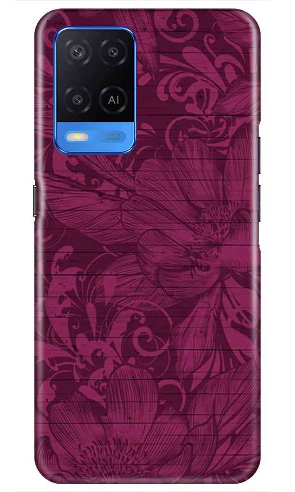 Purple Backround Mobile Back Case for Oppo A54 (Design - 22) Purple Backround Case for Oppo A54