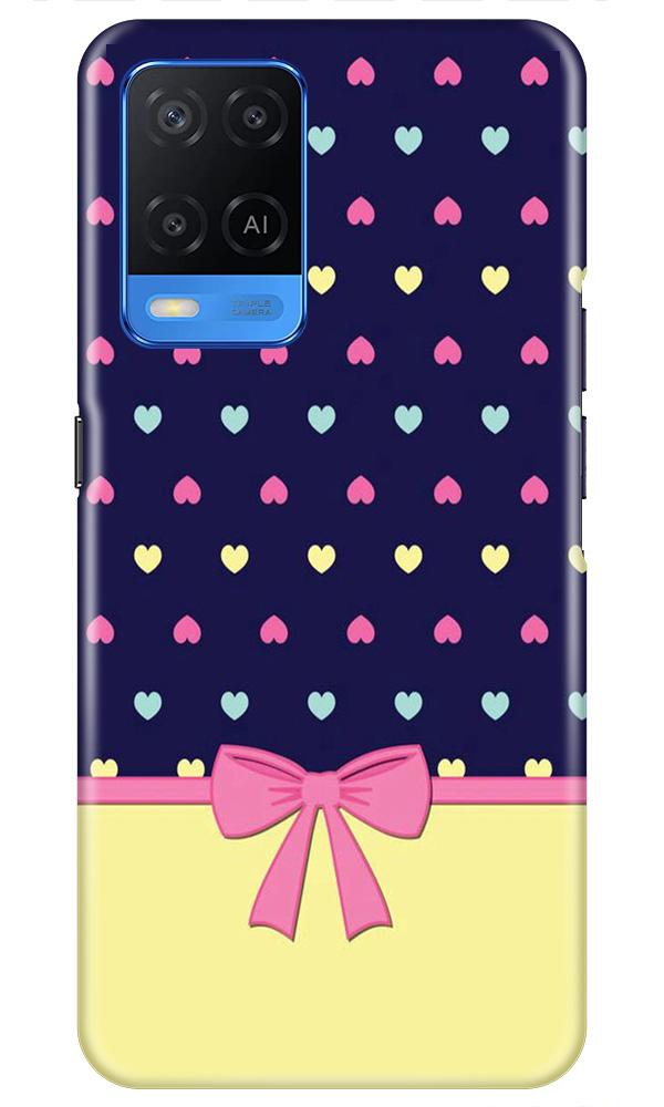 Gift Wrap5 Mobile Back Case for Oppo A54 (Design - 40) Gift Wrap5 Case for Oppo A54