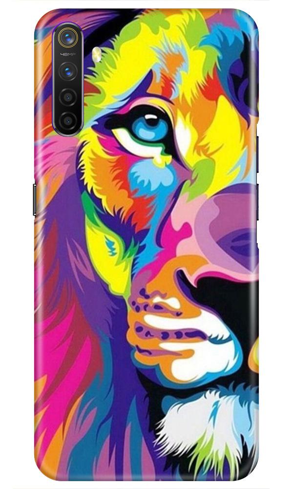Colorful Lion Mobile Back Case for Oppo A54 (Design - 110) Colorful Lion Case for Oppo A54 (Design - 110)
