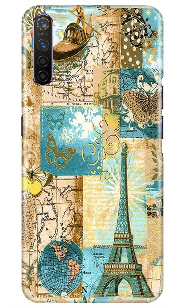 Travel Eiffel Tower Mobile Back Case for Oppo A54 (Design - 206) Travel Eiffel Tower Case for Oppo A54 (Design No. 206)
