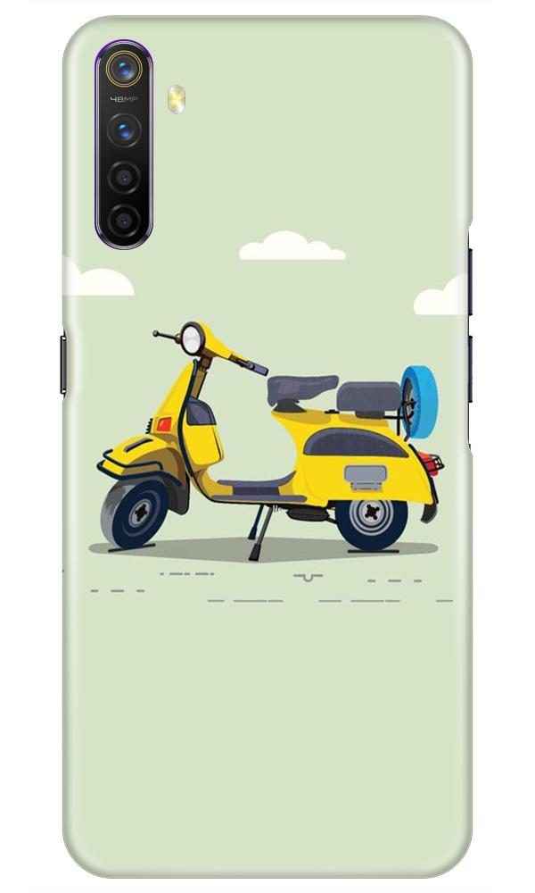 Vintage Scooter Mobile Back Case for Oppo A54 (Design - 260) Vintage Scooter Case for Oppo A54 (Design No. 260)