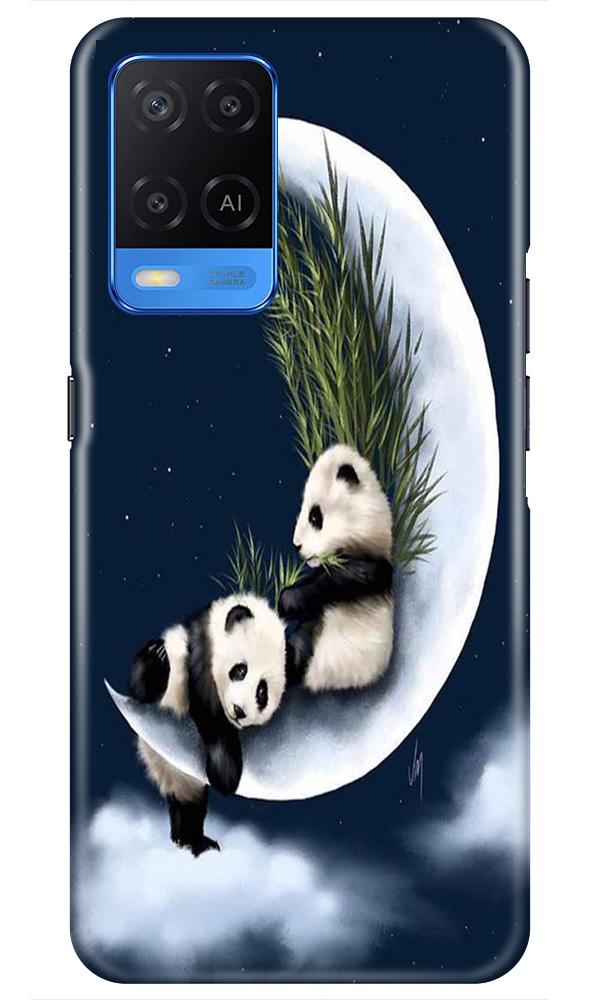 Panda Moon Mobile Back Case for Oppo A54 (Design - 318) Panda Moon Mobile Back Case for Oppo A54 (Design - 318)