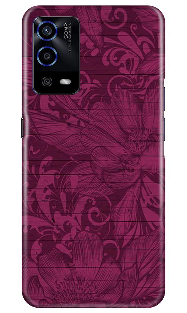 Purple Backround Mobile Back Case for Oppo A55 (Design - 22) Purple Backround Case for Oppo A55
