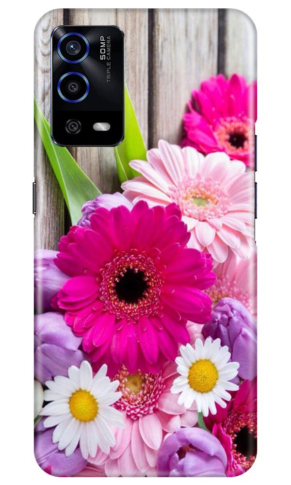 Coloful Daisy2 Mobile Back Case for Oppo A55 (Design - 76) Coloful Daisy2 Case for Oppo A55