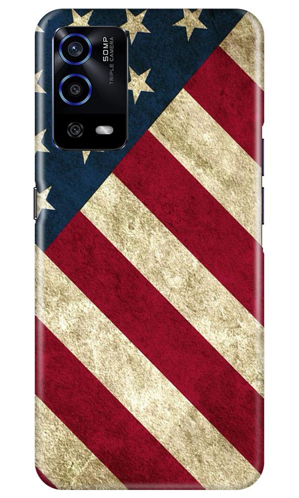America Mobile Back Case for Oppo A55 (Design - 79) America Case for Oppo A55