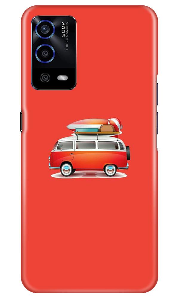 Travel Bus Mobile Back Case for Oppo A55 (Design - 258) Travel Bus Case for Oppo A55 (Design No. 258)