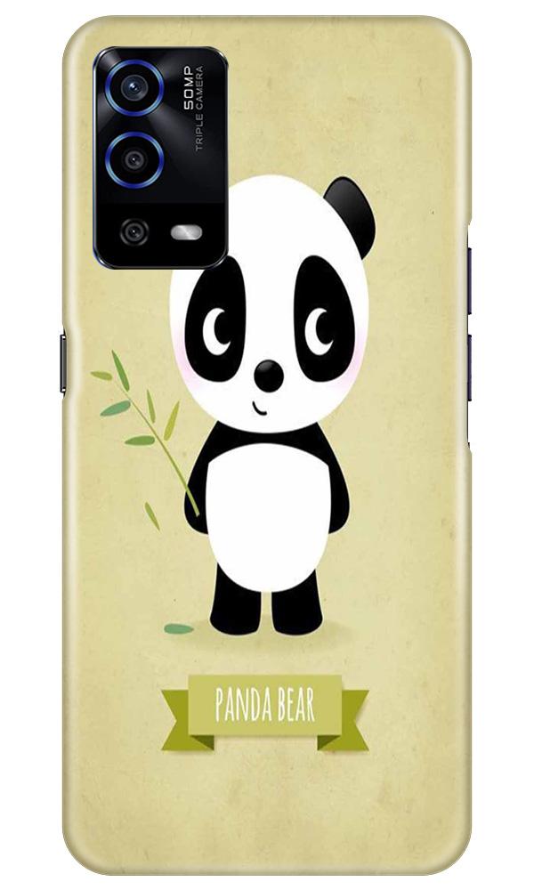 Panda Bear Mobile Back Case for Oppo A55 (Design - 317) Panda Bear Mobile Back Case for Oppo A55 (Design - 317)