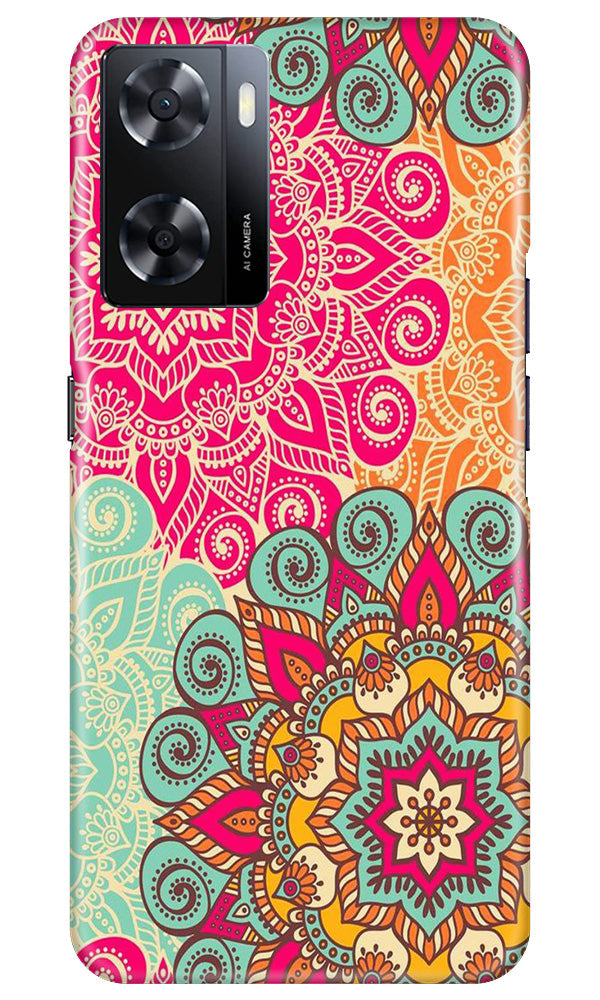 Rangoli art2 Mobile Back Case for Oppo A57 (Design - 29) Rangoli art2 Case for Oppo A57