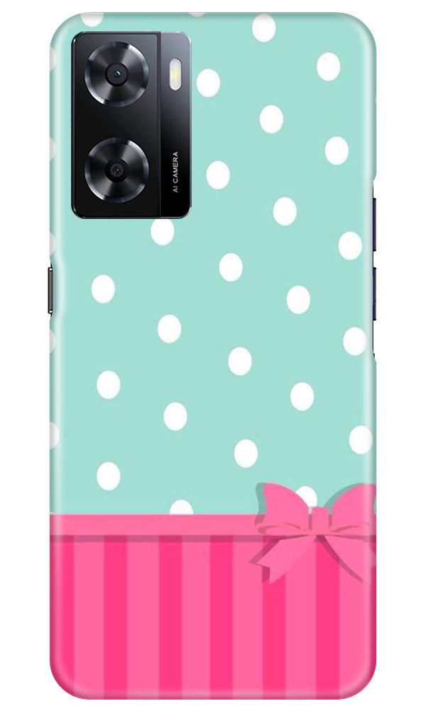 Gift Wrap Mobile Back Case for Oppo A57 (Design - 30) Gift Wrap Case for Oppo A57