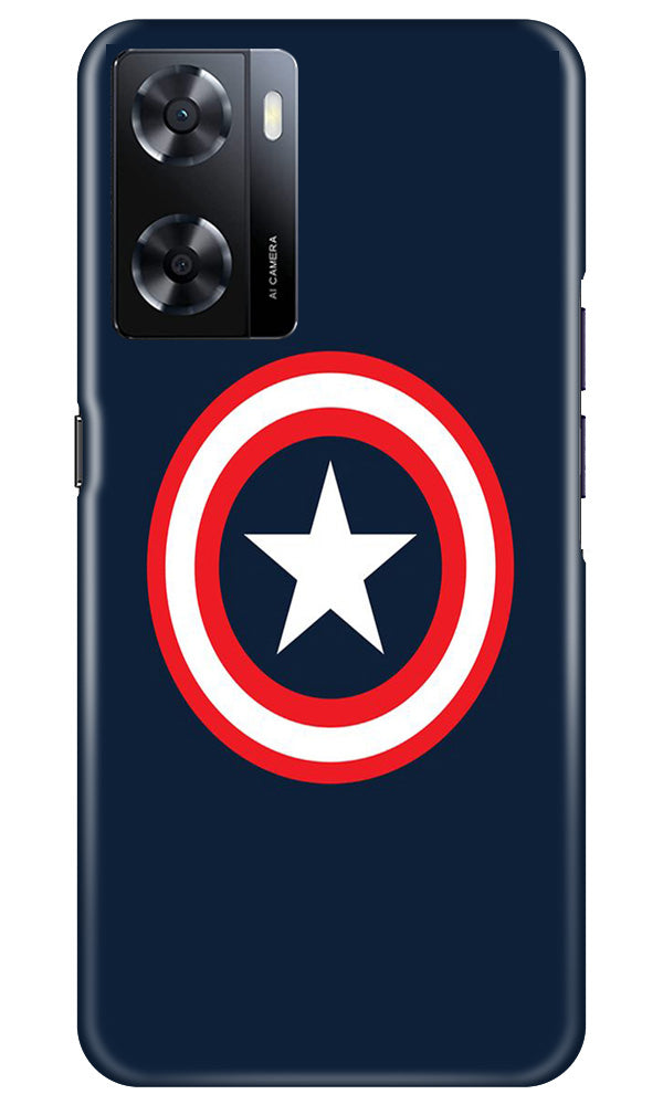 Captain America Mobile Back Case for Oppo A57 (Design - 42) Captain America Case for Oppo A57