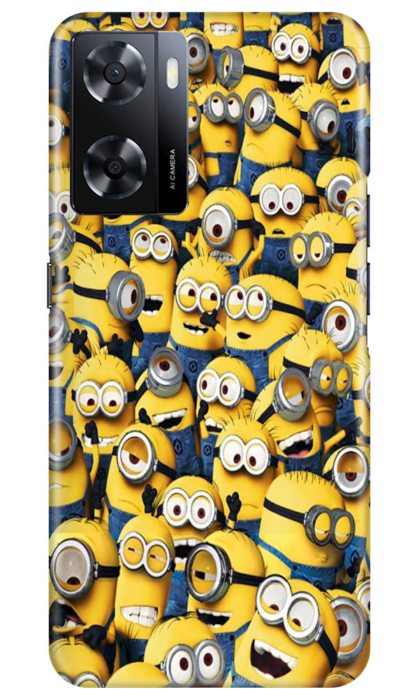 Minions Mobile Back Case for Oppo A57 (Design - 126) Minions Case for Oppo A57 (Design - 126)