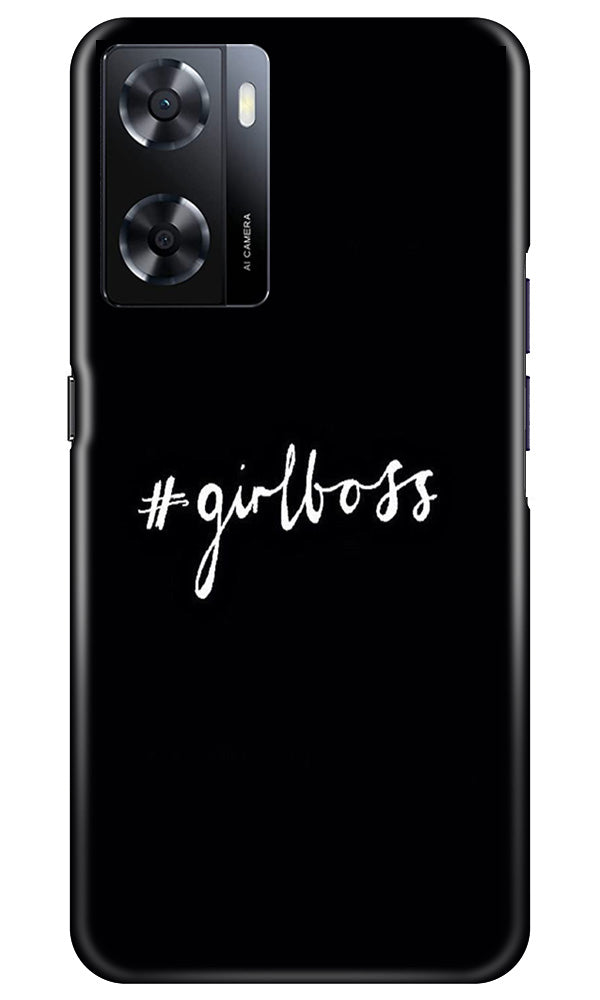 Like a Girl Boss Mobile Back Case for Oppo A57 (Design - 234) Like a Girl Boss Case for Oppo A57 (Design No. 234)