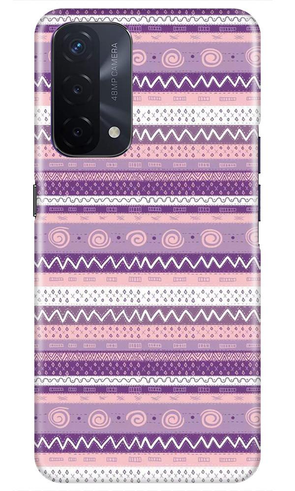 Zigzag line pattern3 Mobile Back Case for Oppo A74 5G (Design - 11) Zigzag line pattern3 Case for Oppo A74 5G