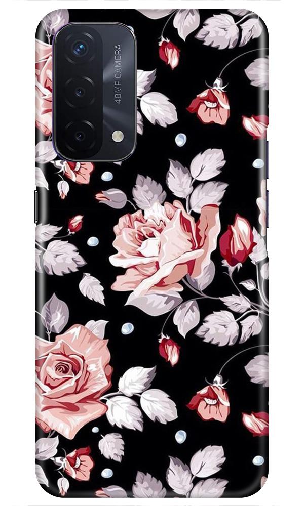 Pink rose Mobile Back Case for Oppo A74 5G (Design - 12) Pink rose Case for Oppo A74 5G