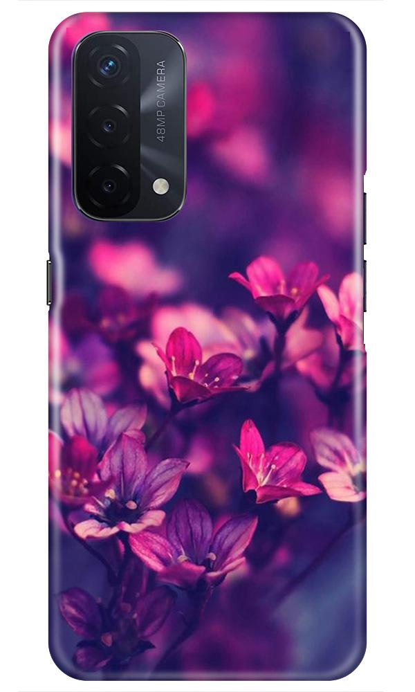flowers Mobile Back Case for Oppo A74 5G (Design - 25) flowers Case for Oppo A74 5G