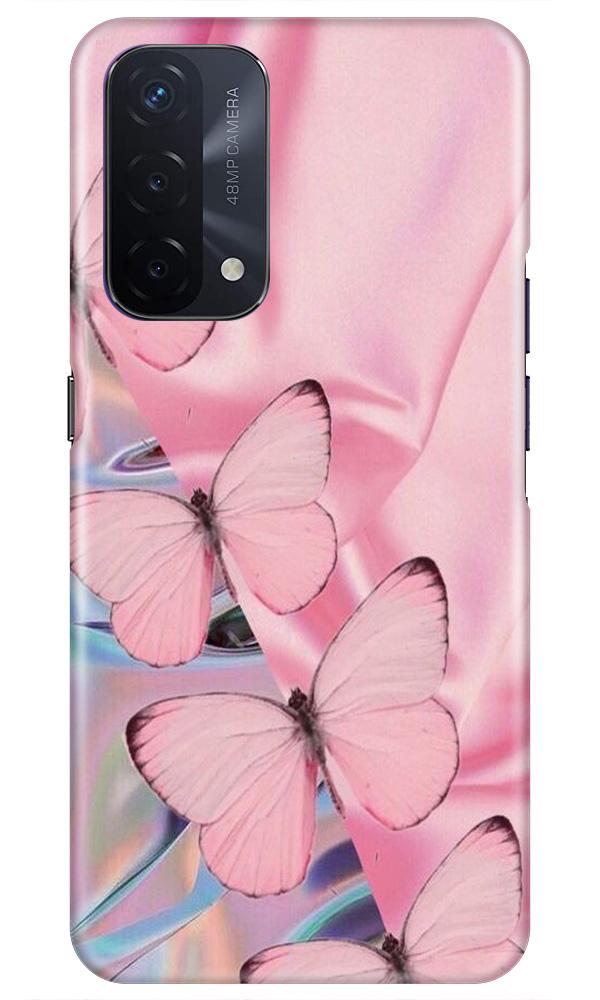 Butterflies Mobile Back Case for Oppo A74 5G (Design - 26) Butterflies Case for Oppo A74 5G