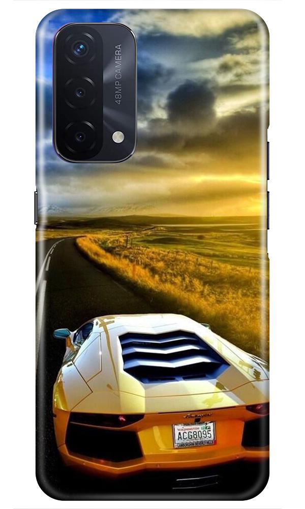 Car lovers Mobile Back Case for Oppo A74 5G (Design - 46) Car lovers Case for Oppo A74 5G