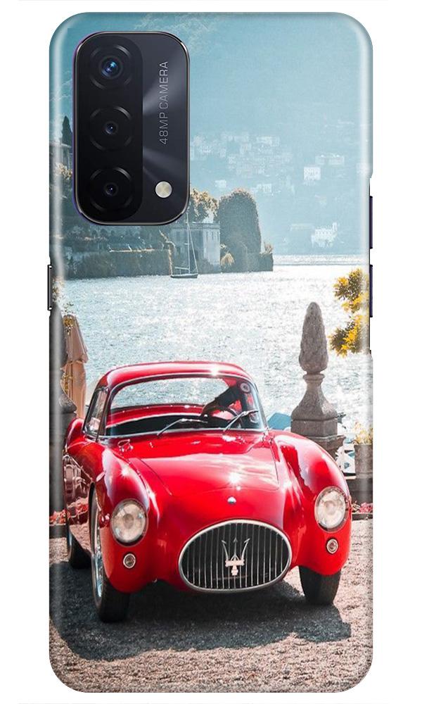 Vintage Car Mobile Back Case for Oppo A74 5G (Design - 51) Vintage Car Case for Oppo A74 5G