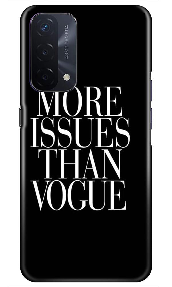 More Issues than Vague Mobile Back Case for Oppo A74 5G (Design - 74) More Issues than Vague Case for Oppo A74 5G