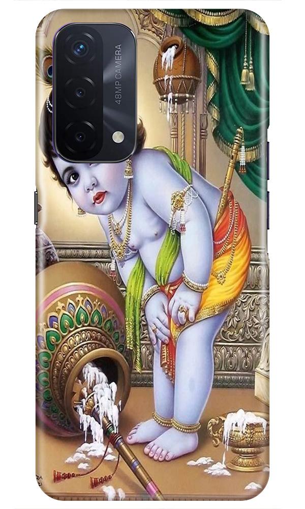 Bal Gopal2 Mobile Back Case for Oppo A74 5G (Design - 85) Bal Gopal2 Case for Oppo A74 5G