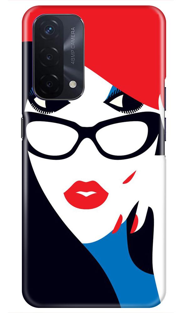 Girlish Mobile Back Case for Oppo A74 5G (Design - 131) Girlish Case for Oppo A74 5G (Design - 131)