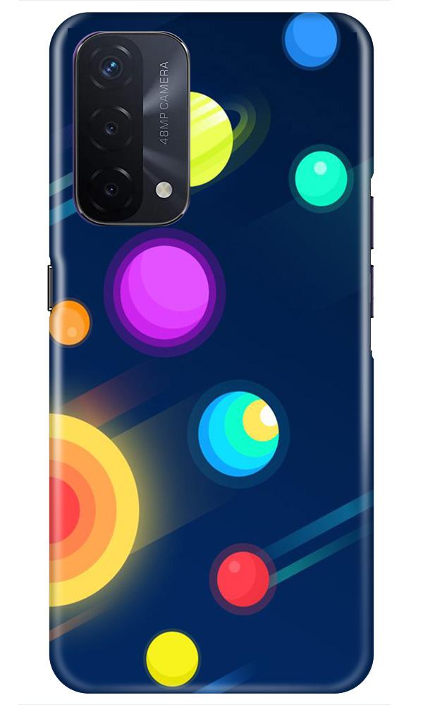 Solar Planet Mobile Back Case for Oppo A74 5G (Design - 197) Solar Planet Case for Oppo A74 5G (Design - 197)