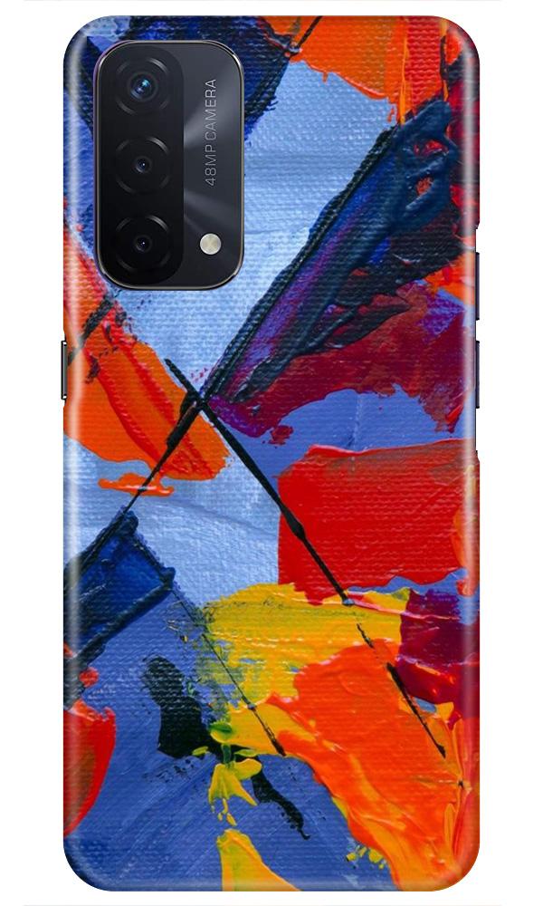 Modern Art Mobile Back Case for Oppo A74 5G (Design - 240) Modern Art Case for Oppo A74 5G (Design No. 240)