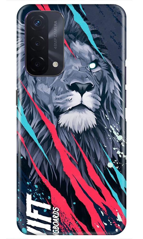 Lion Mobile Back Case for Oppo A74 5G (Design - 278) Lion Case for Oppo A74 5G (Design No. 278)