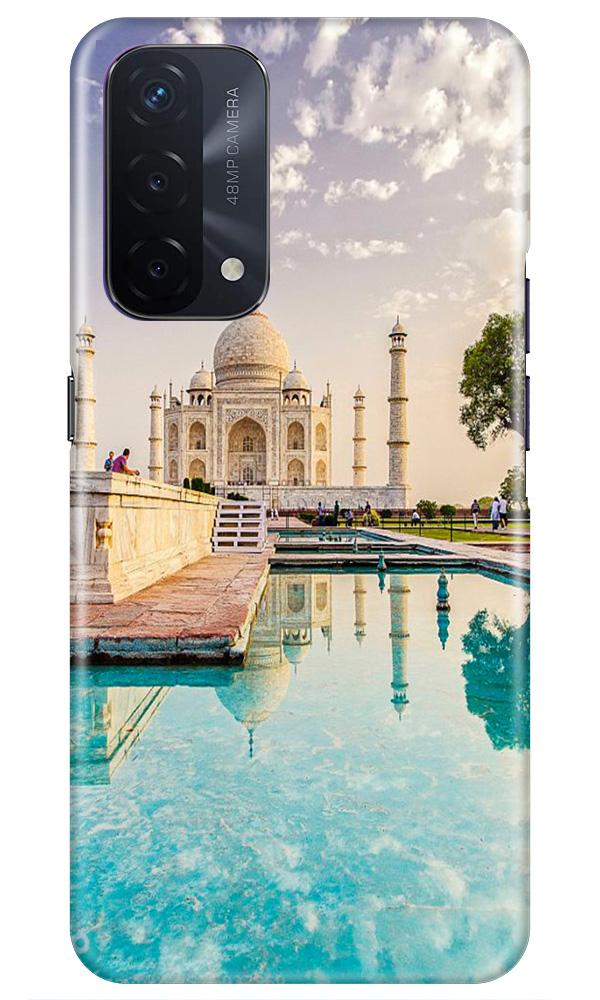 Taj Mahal Mobile Back Case for Oppo A74 5G (Design - 297) Taj Mahal Case for Oppo A74 5G (Design No. 297)