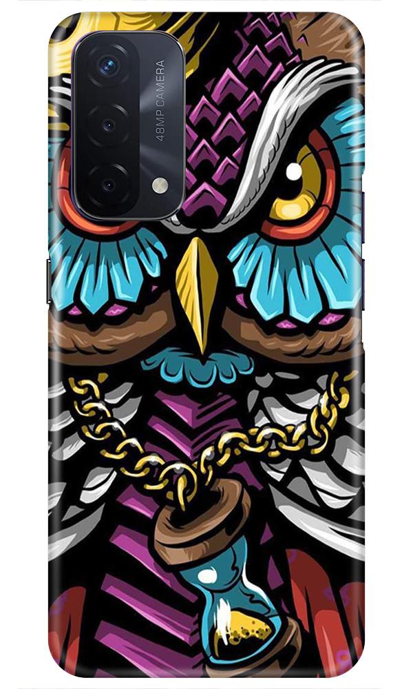 Owl Mobile Back Case for Oppo A74 5G (Design - 359) Owl Mobile Back Case for Oppo A74 5G (Design - 359)