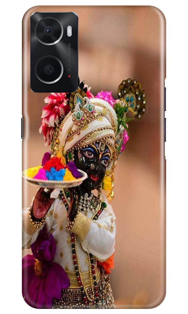 Lord Krishna2 Mobile Back Case for Oppo A96 (Design - 17) Lord Krishna2 Case for Oppo A96