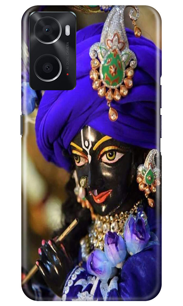 Lord Krishna4 Mobile Back Case for Oppo A96 (Design - 19) Lord Krishna4 Case for Oppo A96