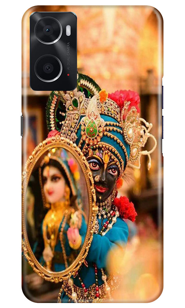 Lord Krishna5 Mobile Back Case for Oppo A96 (Design - 20) Lord Krishna5 Case for Oppo A96