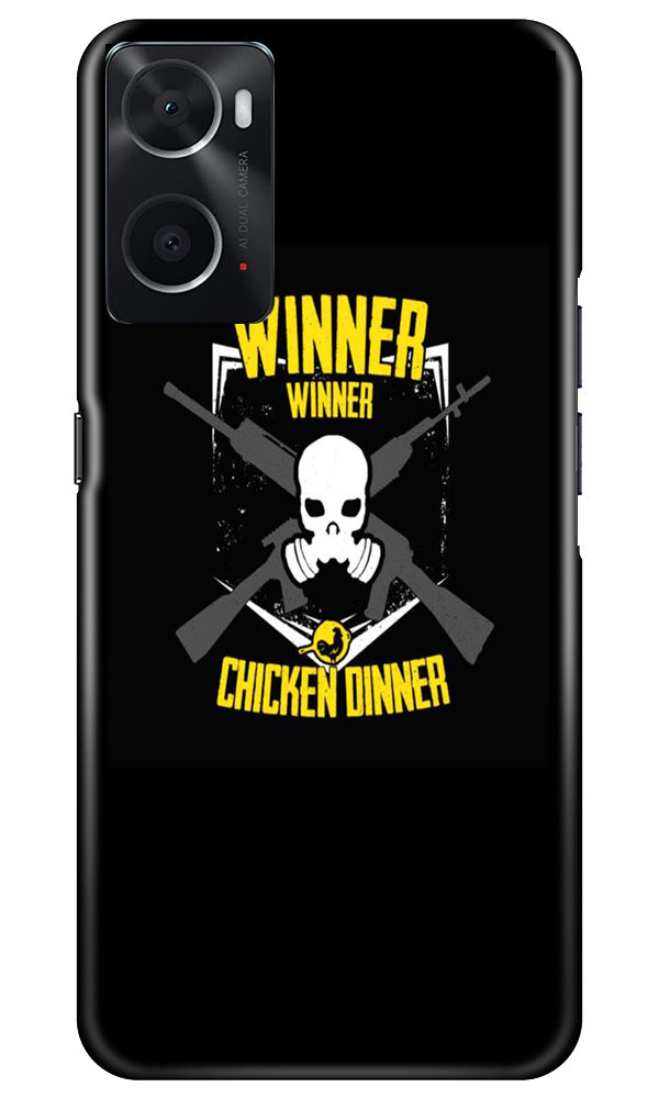 Winner Winner Chicken Dinner Mobile Back Case for Oppo A96 (Design - 147) Winner Winner Chicken Dinner Case for Oppo A96 (Design - 147)