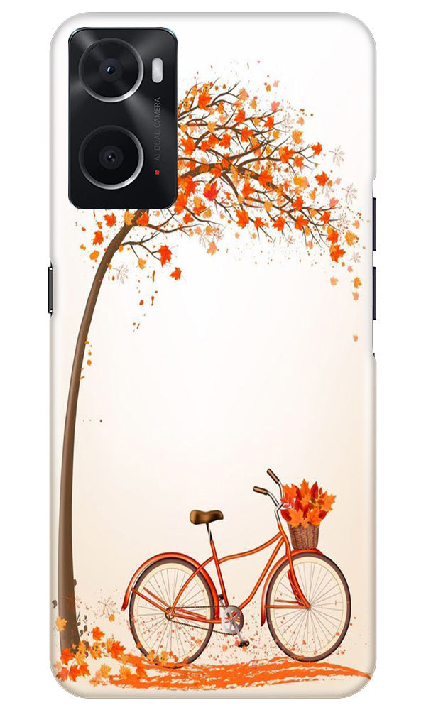 Bicycle Mobile Back Case for Oppo A96 (Design - 161) Bicycle Case for Oppo A96 (Design - 161)