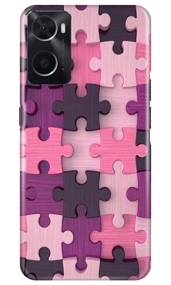Puzzle Mobile Back Case for Oppo A76 (Design - 168) Puzzle Case for Oppo A76 (Design - 168)