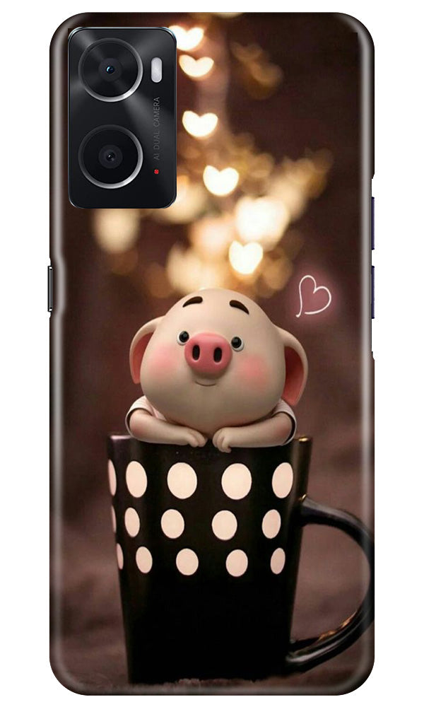 Cute Bunny Mobile Back Case for Oppo A96 (Design - 182) Cute Bunny Case for Oppo A96 (Design No. 182)
