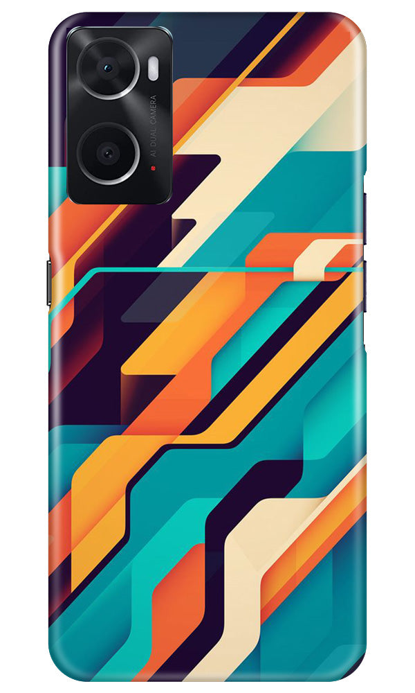 Modern Art Mobile Back Case for Oppo A96 (Design - 202) Modern Art Case for Oppo A96 (Design No. 202)