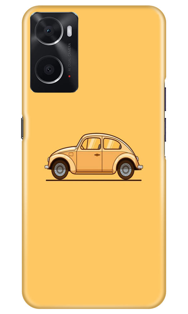 Vintage Car Mobile Back Case for Oppo A96 (Design - 231) Vintage Car Case for Oppo A96 (Design No. 231)