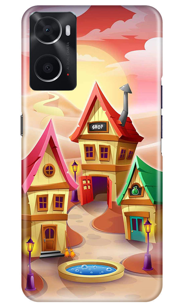 Sweet Home Mobile Back Case for Oppo A96 (Design - 300) Sweet Home Mobile Back Case for Oppo A96 (Design - 300)
