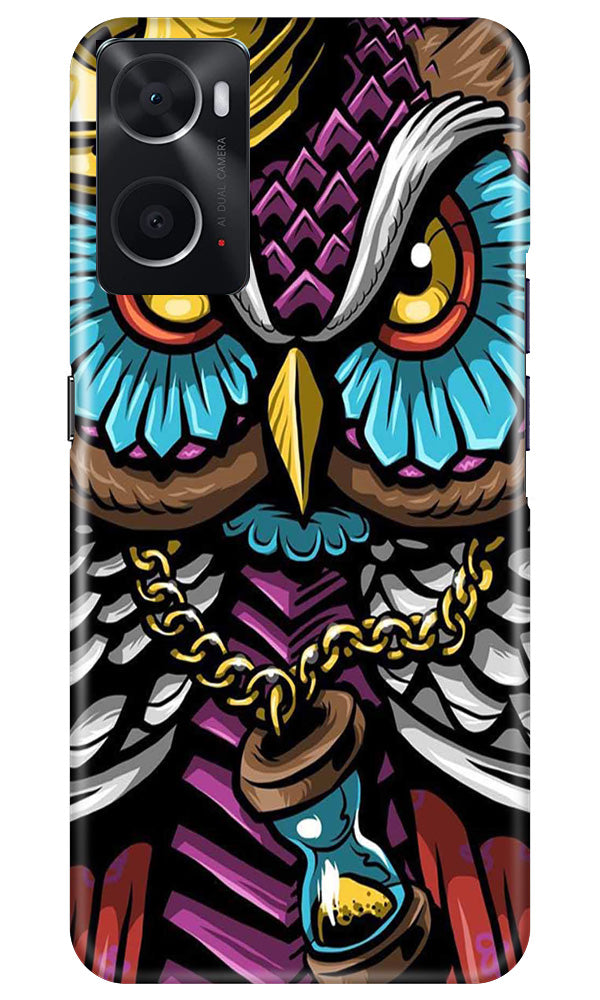 Owl Mobile Back Case for Oppo A96 (Design - 318) Owl Mobile Back Case for Oppo A96 (Design - 318)