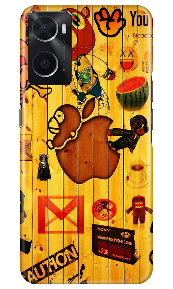 Wooden Texture Mobile Back Case for Oppo A96 (Design - 326) Wooden Texture Mobile Back Case for Oppo A96 (Design - 326)