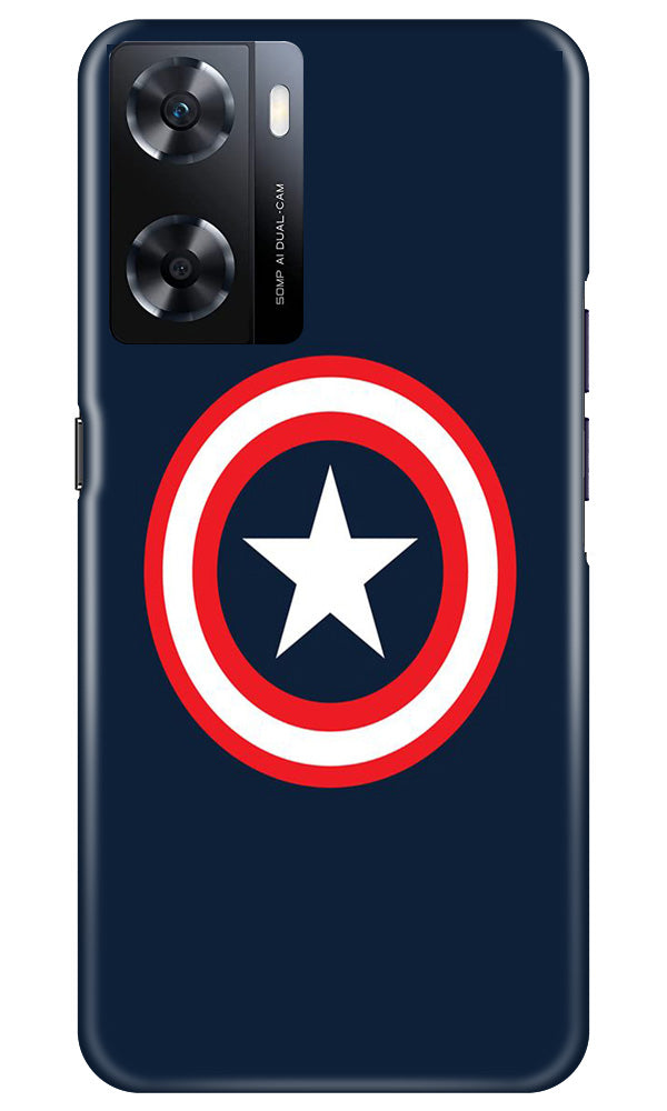 Captain America Mobile Back Case for Oppo A77s (Design - 42) Captain America Case for Oppo A77s