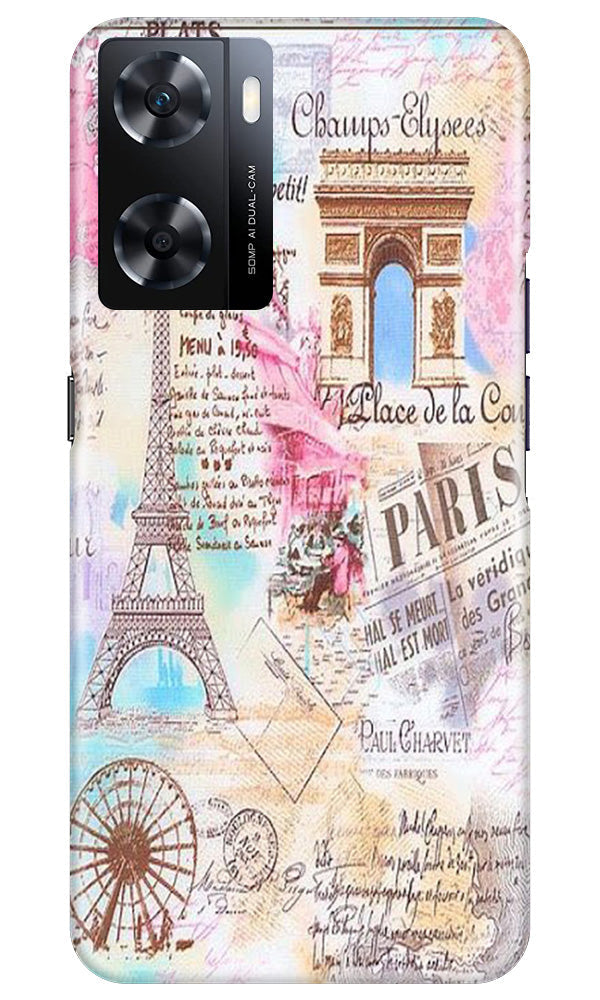 Paris Eiftel Tower Mobile Back Case for Oppo A77s (Design - 54) Paris Eiftel Tower Case for Oppo A77s