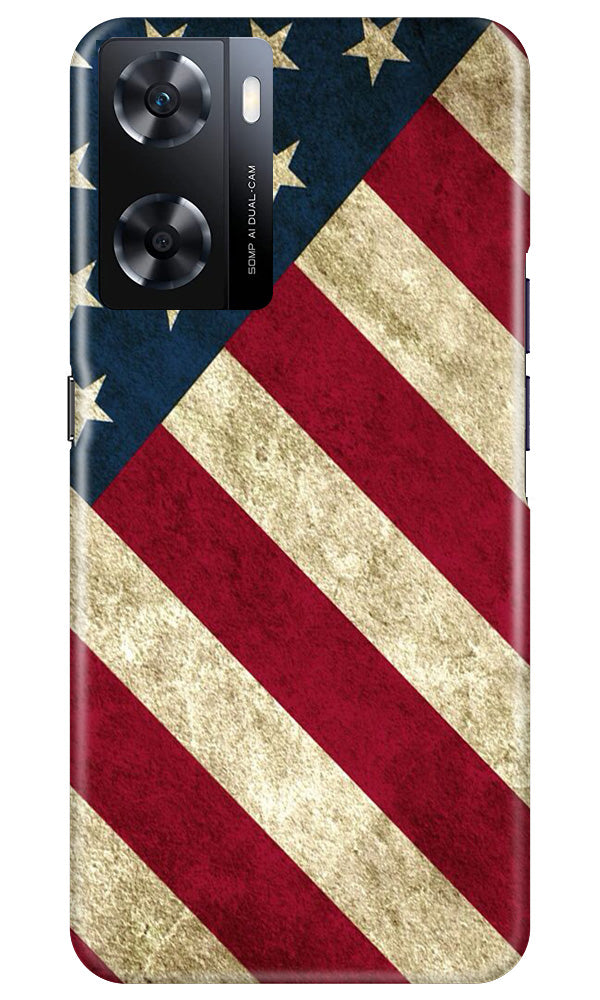 America Mobile Back Case for Oppo A77s (Design - 79) America Case for Oppo A77s
