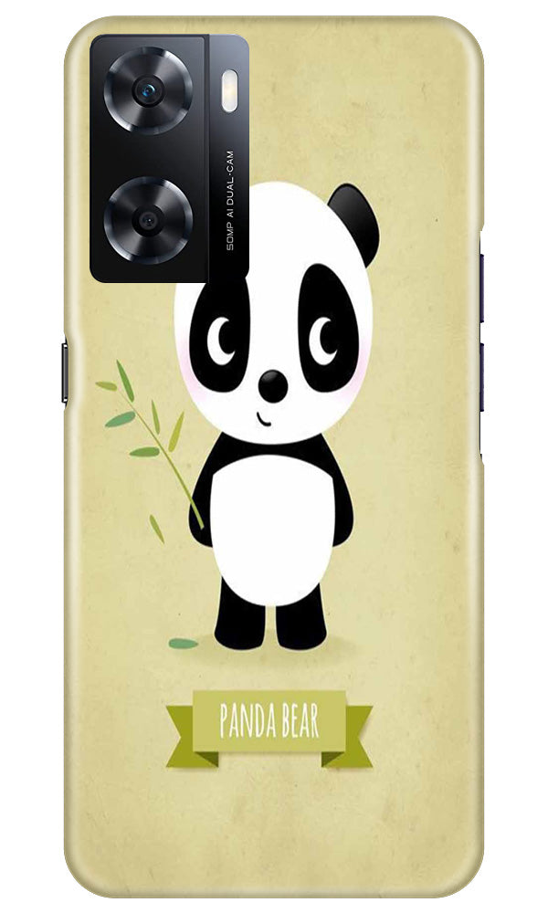 Panda Bear Mobile Back Case for Oppo A77s (Design - 279) Panda Bear Mobile Back Case for Oppo A77s (Design - 279)
