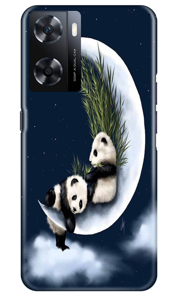 Panda Moon Mobile Back Case for Oppo A77s (Design - 280) Panda Moon Mobile Back Case for Oppo A77s (Design - 280)