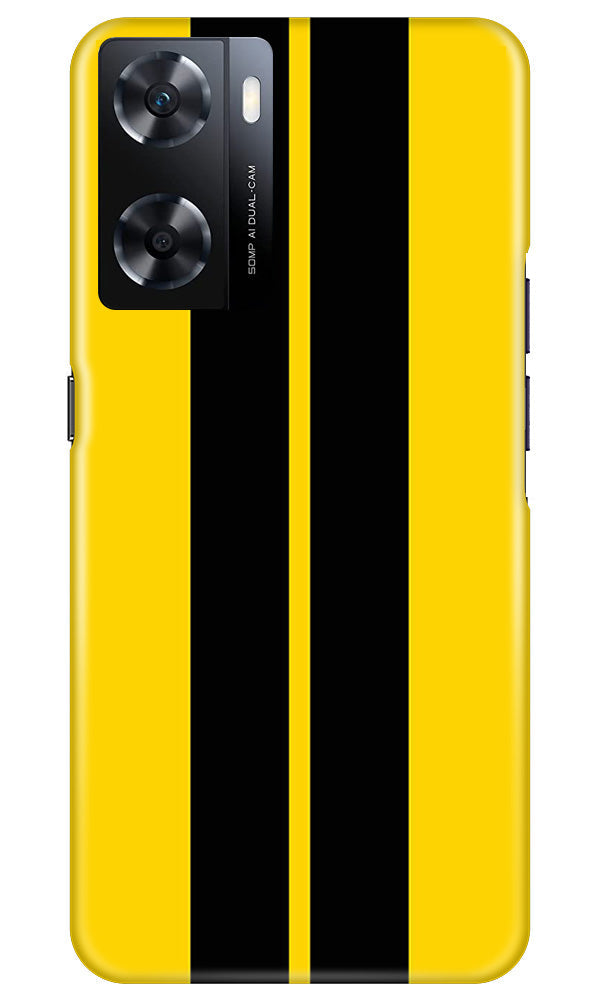 Black Yellow Pattern Mobile Back Case for Oppo A77s (Design - 336) Black Yellow Pattern Mobile Back Case for Oppo A77s (Design - 336)