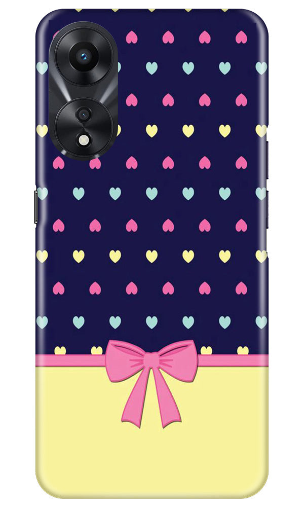 Gift Wrap5 Mobile Back Case for Oppo A78 5G (Design - 40) Gift Wrap5 Case for Oppo A78 5G