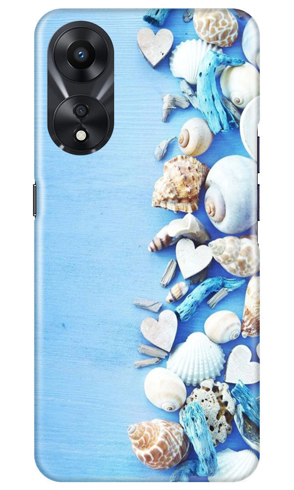 Sea Shells2 Mobile Back Case for Oppo A78 5G (Design - 64) Sea Shells2 Case for Oppo A78 5G